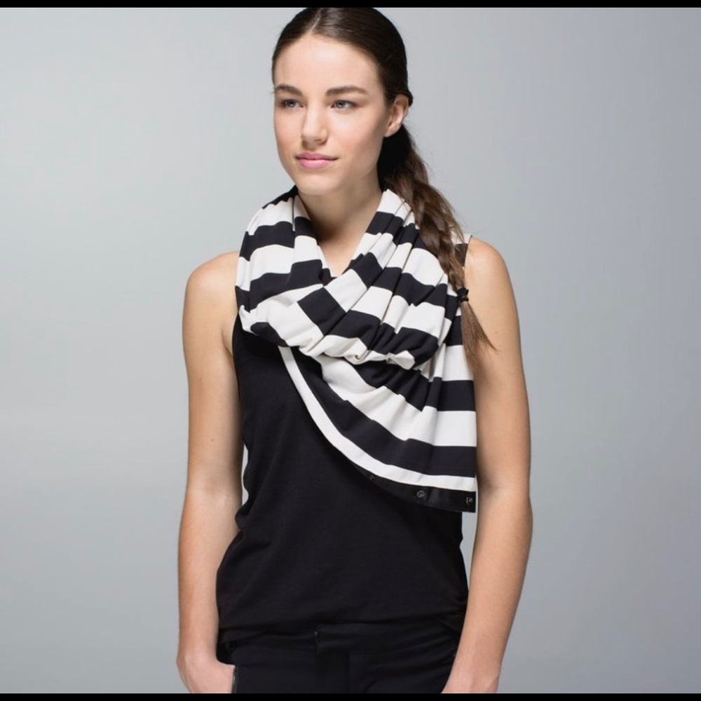 Lululemon Vinyasa Scarf Rulu Steep Stripe